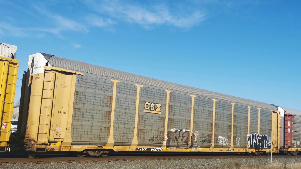 CSX B11186 (Body) TTGX 820311 (Flat)